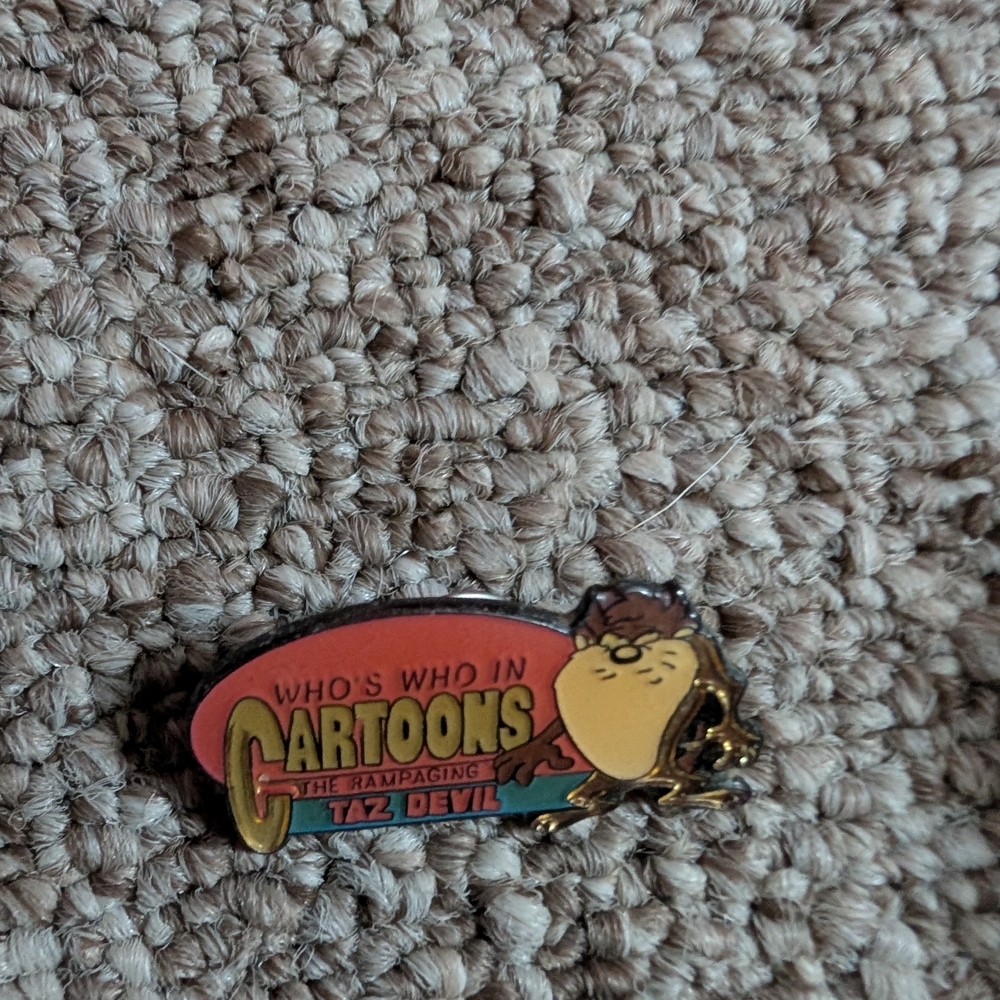 Cartoons Taz Devil Pin